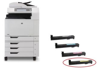  Huismerk Toner Geel CM6040, CM6030, CM6049 LJ6040G (CB382A)