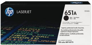  HP 651A (CE340A) toner zwart (origineel)