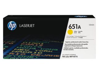  HP 651A (CE342A) toner geel (origineel)