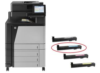  Huismerk Toner M880 Cyaan LTM880C (CF301A)