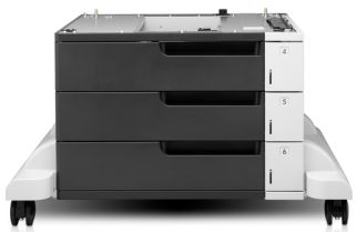 HP CP5525-M775  3x500-sheet feeder and stand (cf242a)